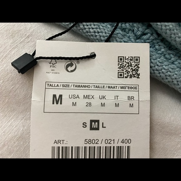 Zara Textured Knit Top 🤎SOLD🤎 - Picture 3 of 4